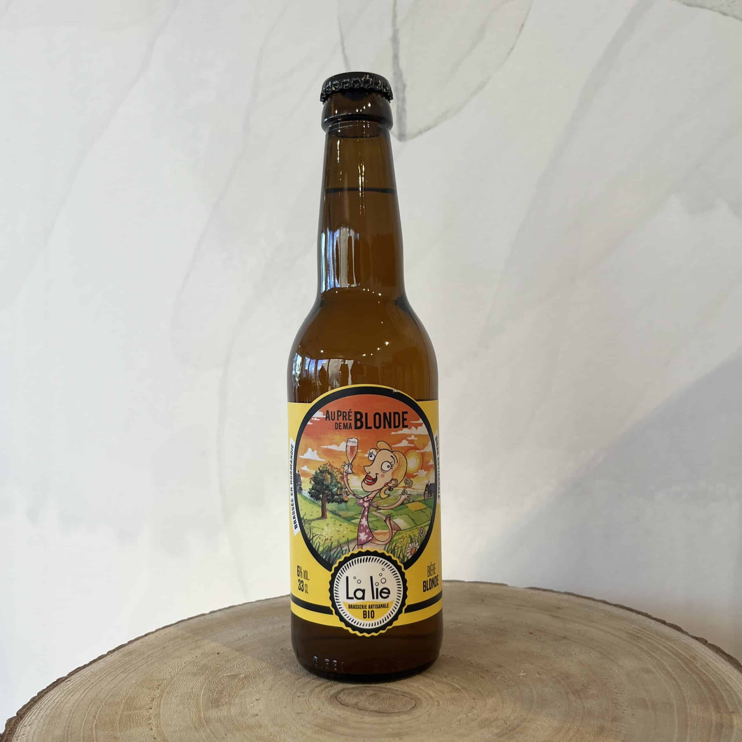 Image de Au pré de ma blonde Bière blonde La Lie