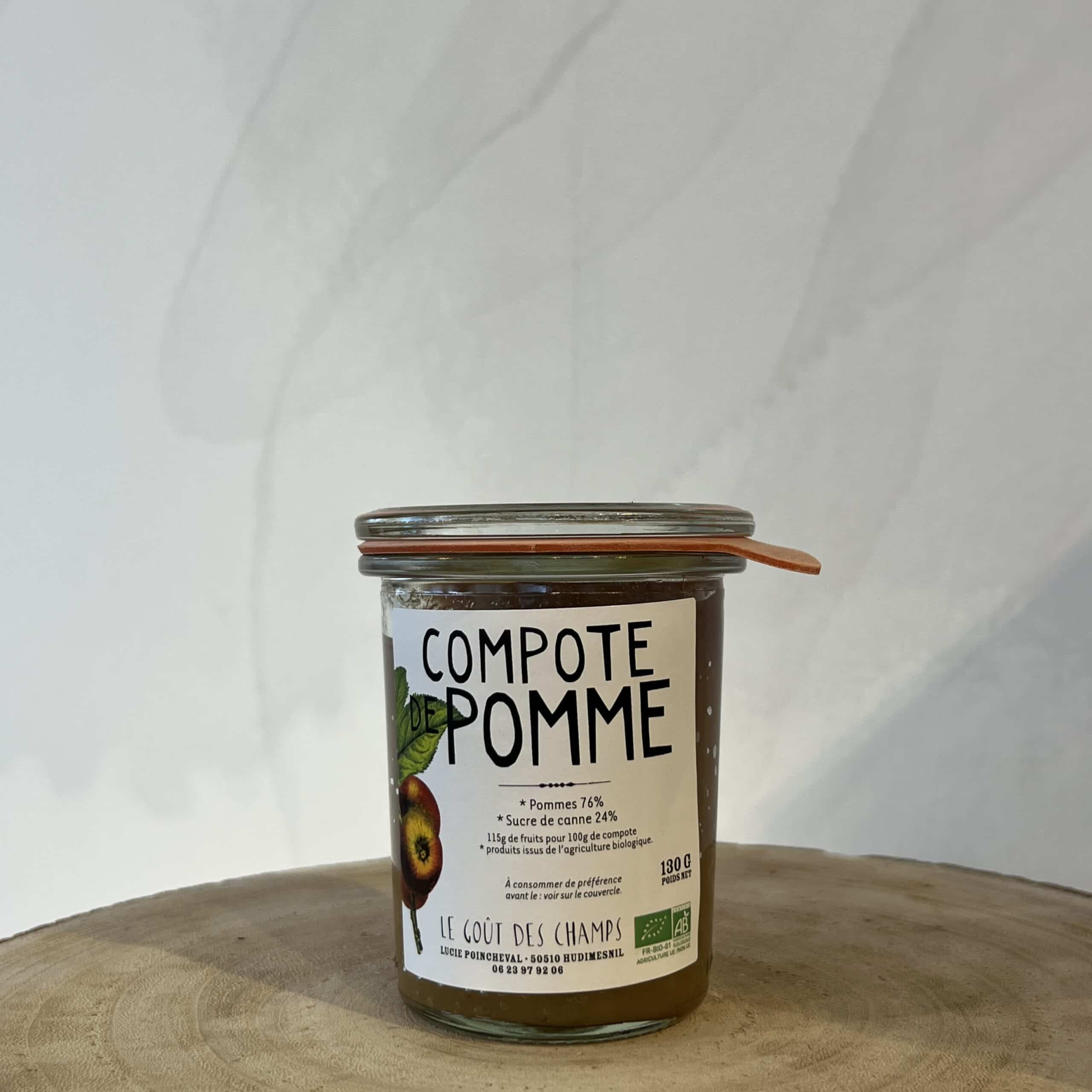 Image de Compote de pomme bio