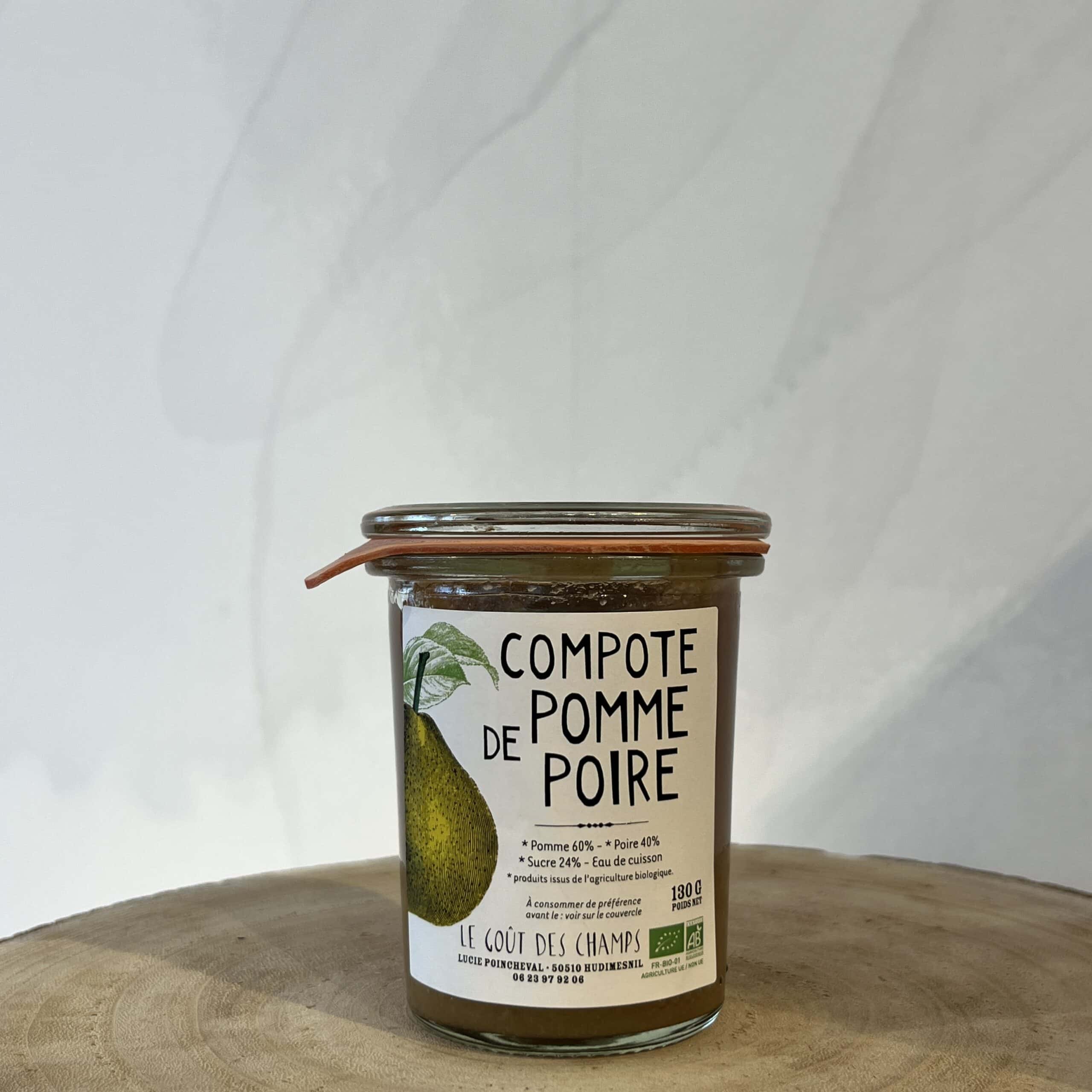 Image de Compote Pomme poire bio