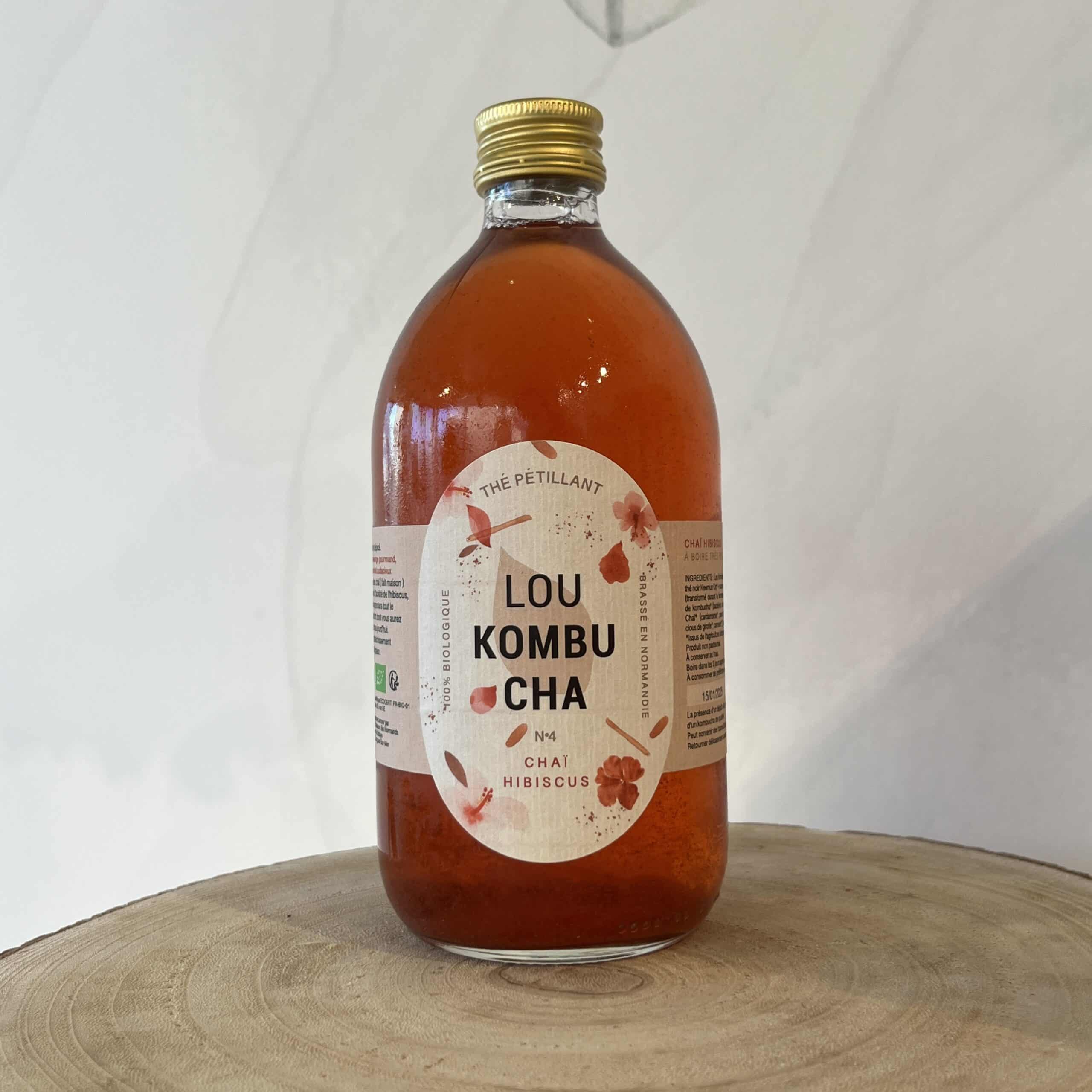 Image de Lou Kombucha bio n°4 Chaï Hibiscus