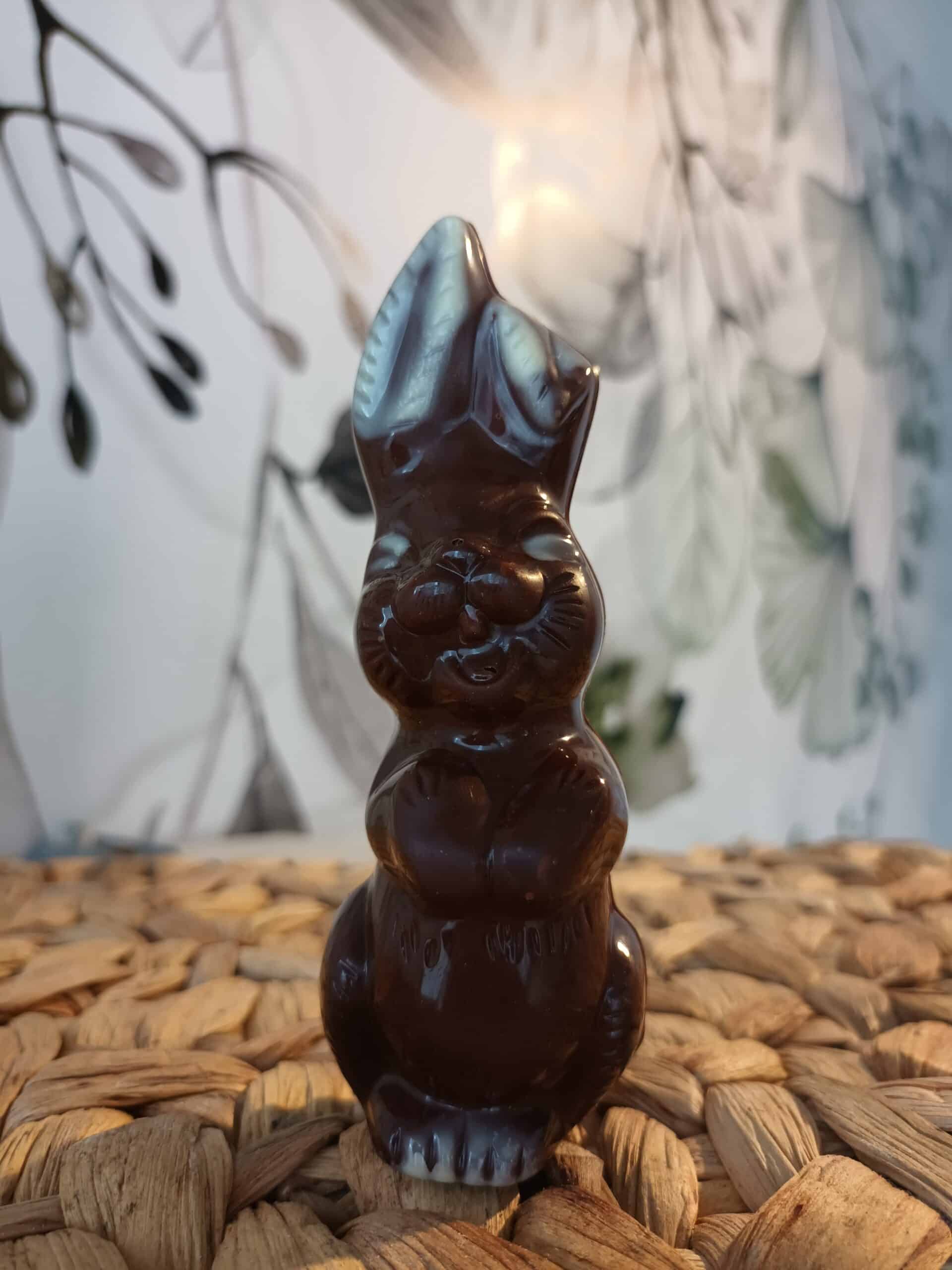 Image de Petit lapin chocolat noir