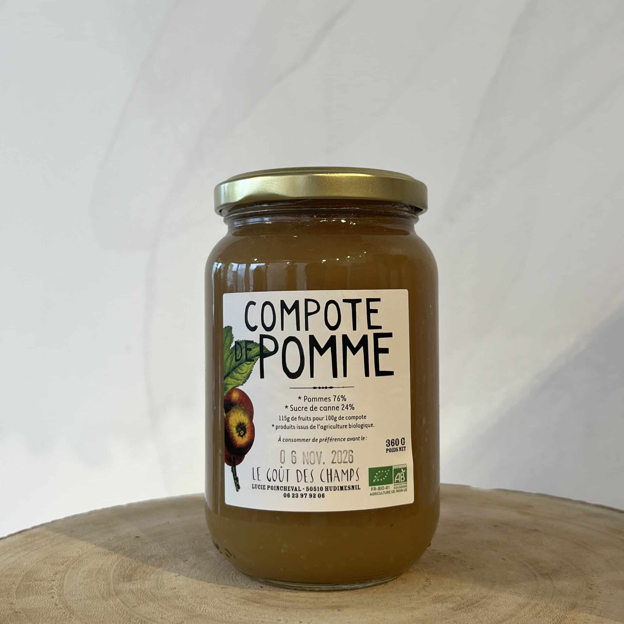 Image de Compote de pomme bio