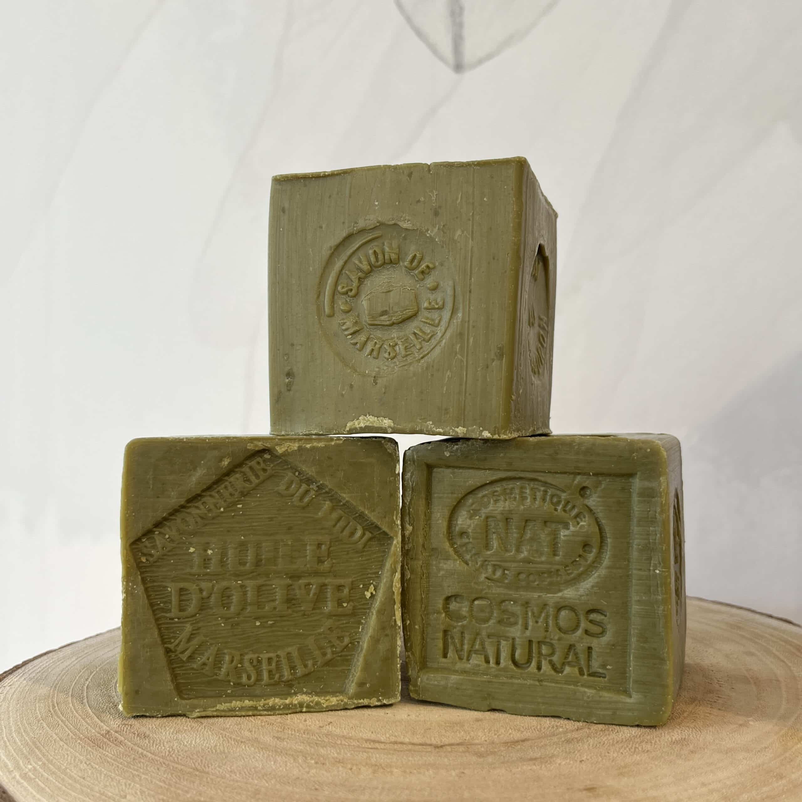 Image de Cube de Savon de Marseille olive